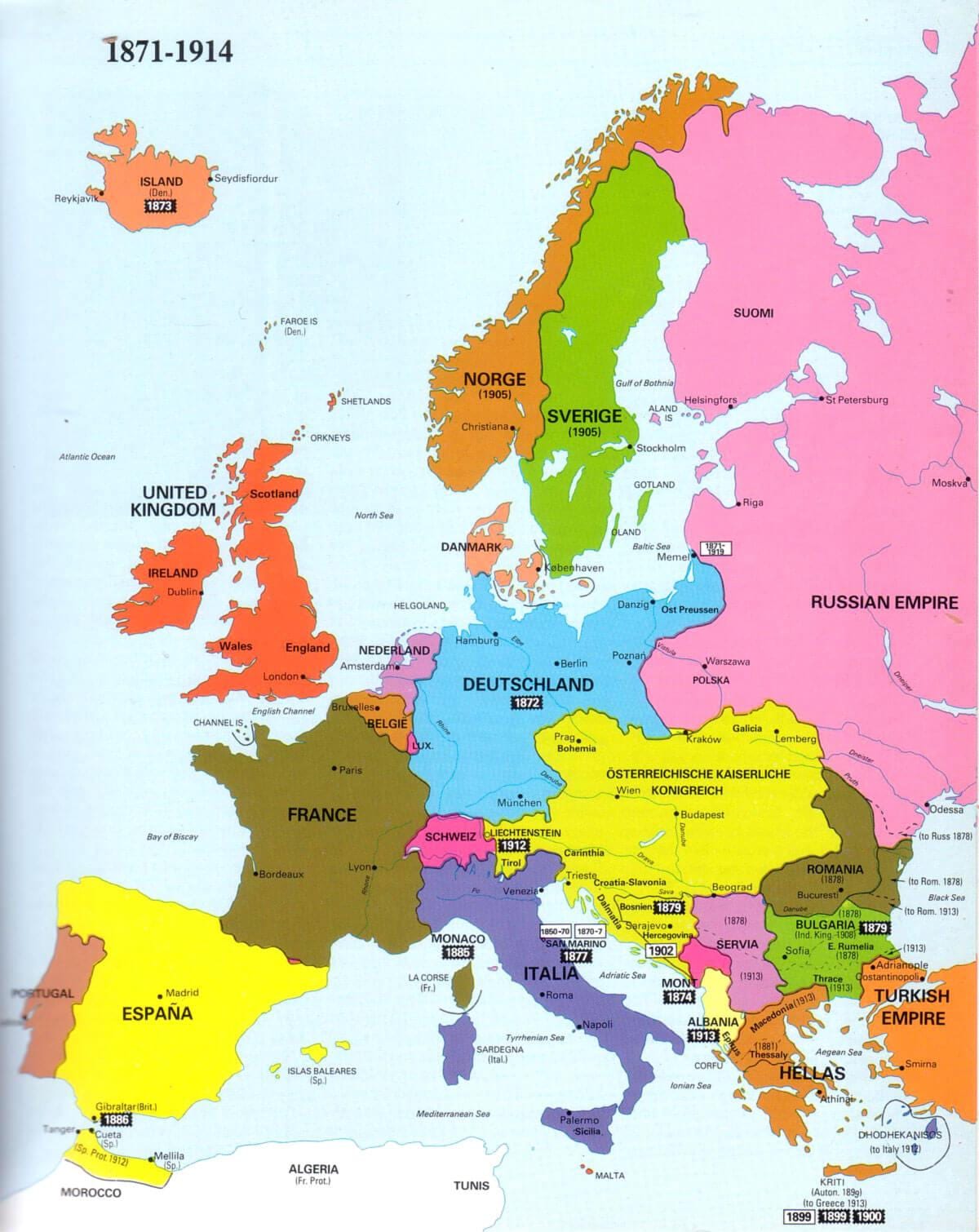térkép írország, európa