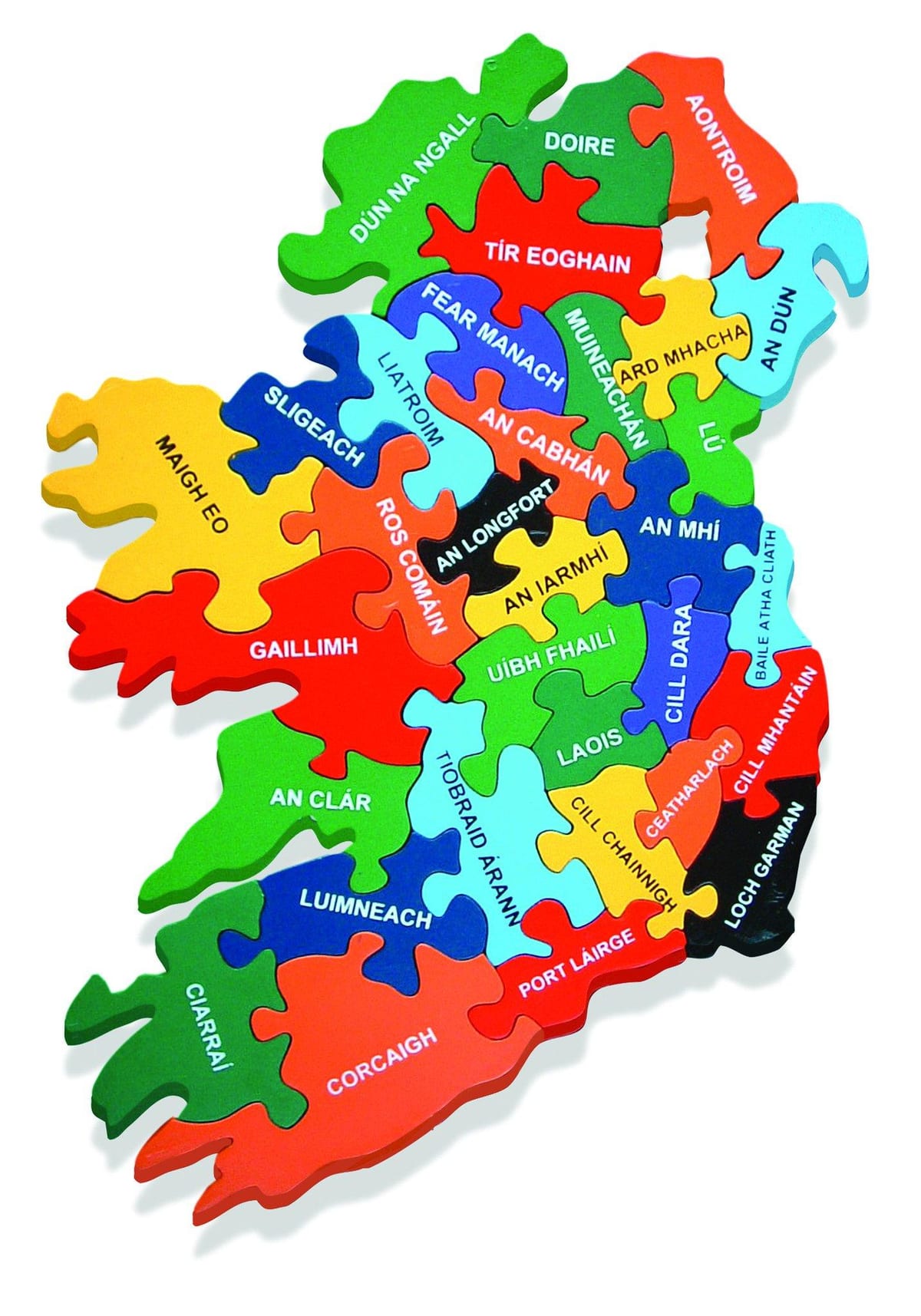 térkép térkép írország gaeilge