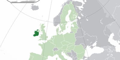 Írország térkép világ térkép